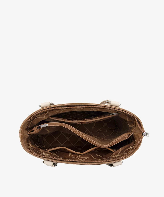 Wrangler Whipstitch tote bag in BR