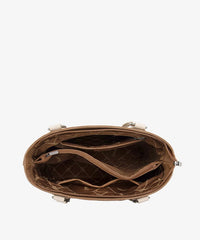 Wrangler Whipstitch tote bag in BR