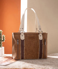 Wrangler Whipstitch tote bag in BR