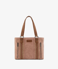 Wrangler Whipstitch tote bag in DPK