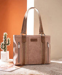 Wrangler Whipstitch tote bag in DPK