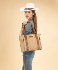 Wrangler Whipstitch tote bag in TN