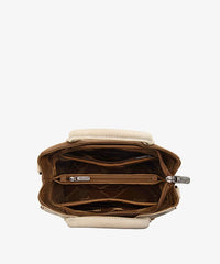 Wrangler top handle crossbody bag in BR