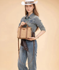 Wrangler top handle crossbody bag in TN