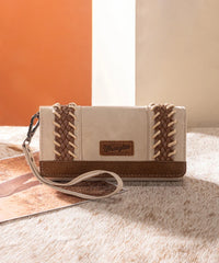 Wrangler Braided Wristlet Wallet