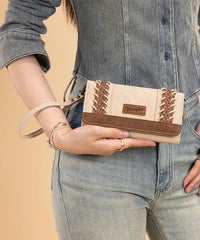 Wrangler Braided Wristlet Wallet