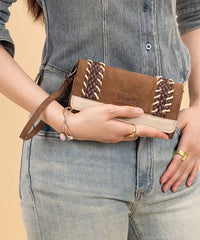 Wrangler Braided Wristlet Wallet