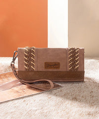 Wrangler Braided Wristlet Wallet