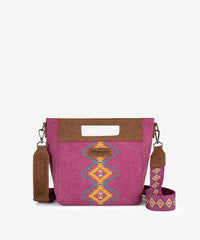 Wrangler Aztec Embroidered Crossbody Bag