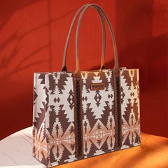 Wrangler Southwestern Print Tote Bag Set