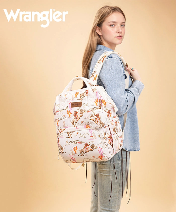 Wrangler backpack diaper bags