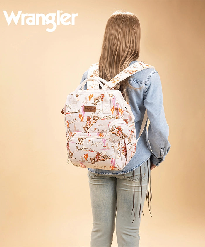 Wrangler backpack diaper bags