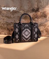 Wrangler Aztec Pattern Print Tote Bag