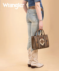Wrangler Aztec Pattern Print Tote Bag