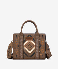Wrangler Aztec Pattern Print Tote Bag