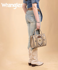 Wrangler Aztec Pattern Print Tote Bag