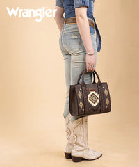 Wrangler Aztec Pattern Print Tote Bag
