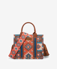 Wrangler Aztec Pattern Dual Sided Print Tote Bag