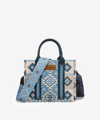 Wrangler Aztec Pattern Dual Sided Print Tote Bag