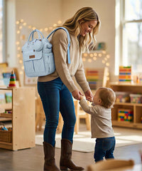 Western Mommy Backpack in BL