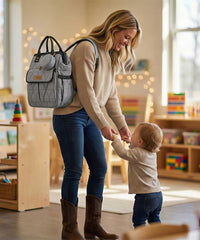 Western Mommy Backpack in GY