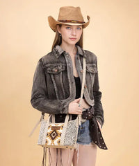 Wrangler Aztec Printed Crossbody Bag