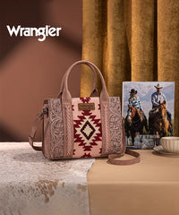 Wrangler Tooled Aztec Knitted Concealed Carry Tote Set