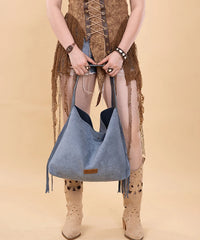 VIP DEAL | Wrangler Boho Fringe Suede Bag