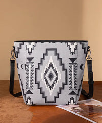 Wrangler Aztec Print Shoulder Bag in BK