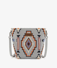 Wrangler Aztec Print Shoulder Bag in GY