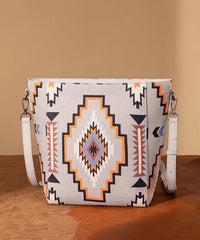 Wrangler Aztec Print Shoulder Bag in GY