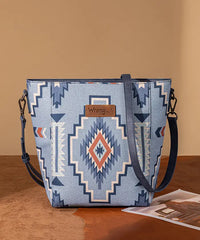 Wrangler Aztec Print Shoulder Bag in JN