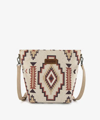 Wrangler Aztec Print Shoulder Bag in TN