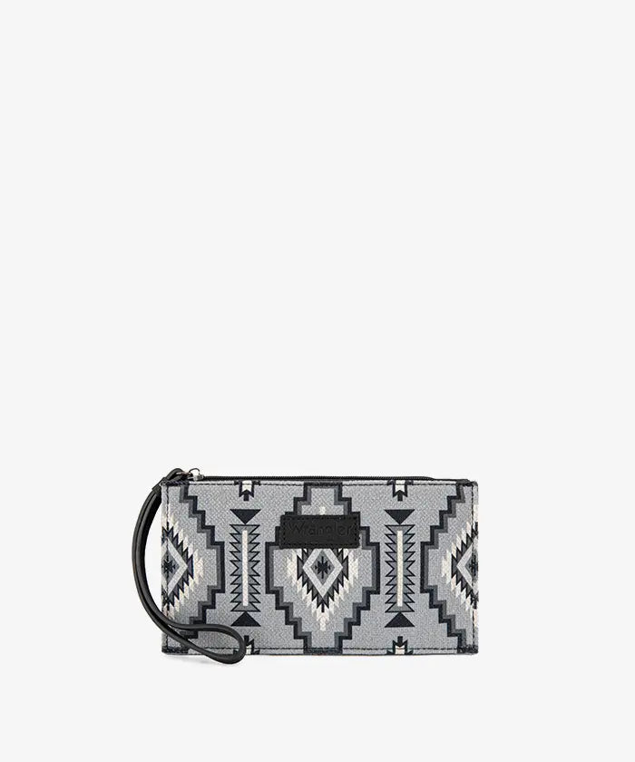 Wrangler Aztec Print Shoulder Bag in BK
