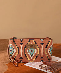 Wrangler Aztec Print Shoulder Bag in BR