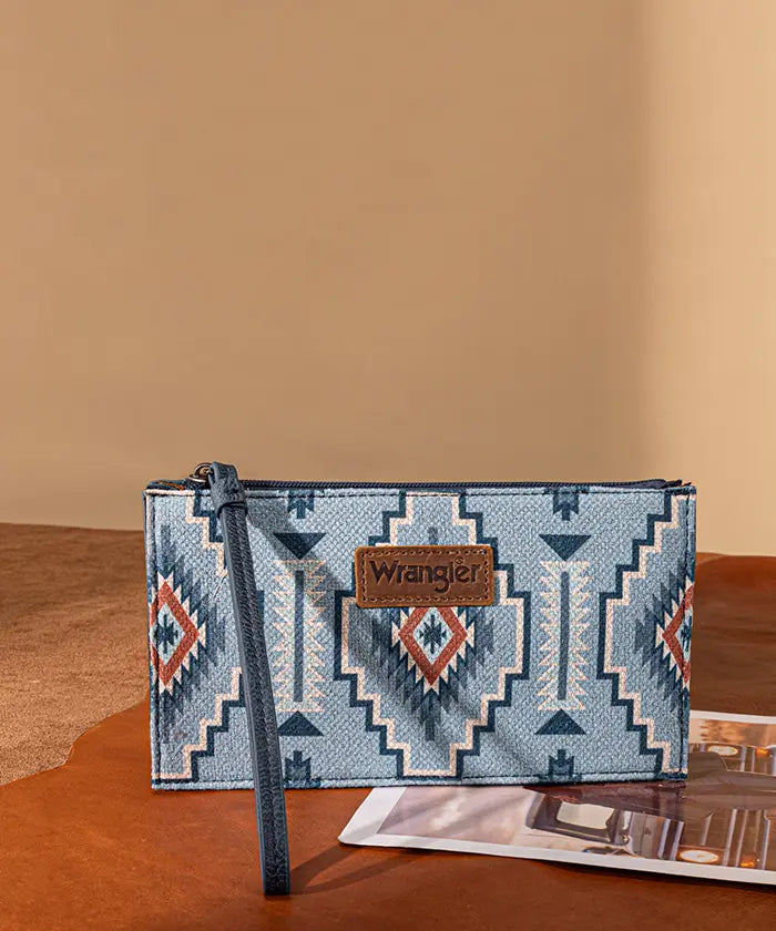 Wrangler Aztec Print Shoulder Bag in JN