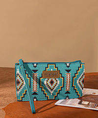 Wrangler Aztec Print Shoulder Bag in TQ