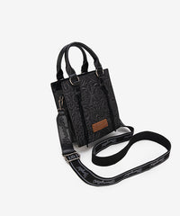 Wrangler Embossed Top Handle Crossbody