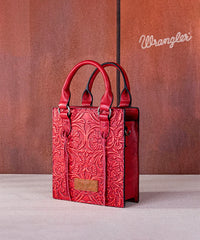 Wrangler Embossed Top Handle Crossbody Bag - Limited Stock