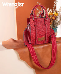 Wrangler Embossed Top Handle Crossbody Bag - Limited Stock