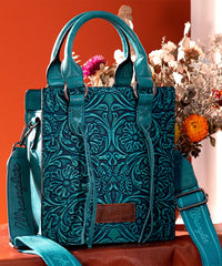 Wrangler Embossed Top Handle Crossbody Bag - Limited Stock