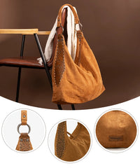 Wrangler Floral Embossed Hobo Bag