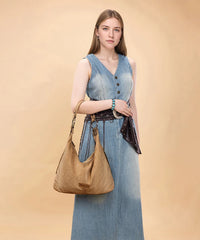 Wrangler Floral Embossed Hobo Bag