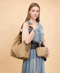 Wrangler Floral Embossed Hobo Bag