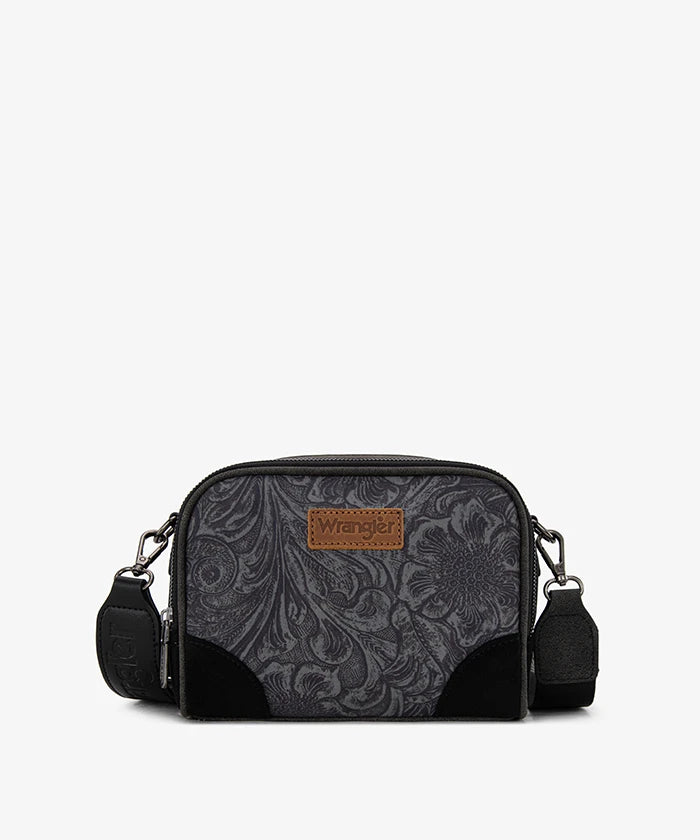 Wrangler floral print purse in BK
