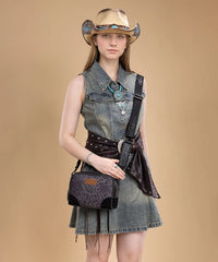 Wrangler floral print purse in BK