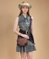 Wrangler floral print purse in CF