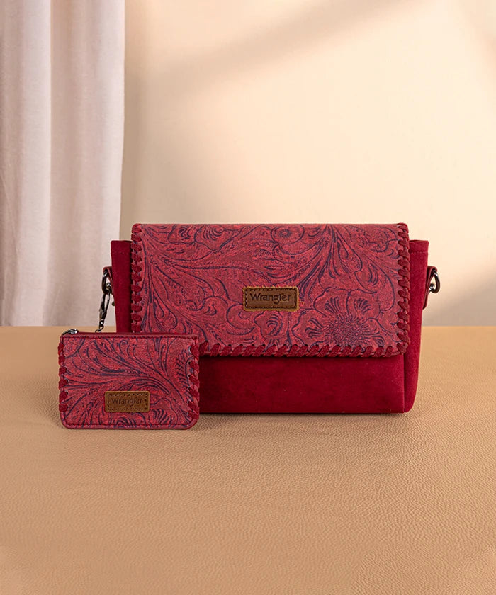 Wrangler floral print purse in BDY