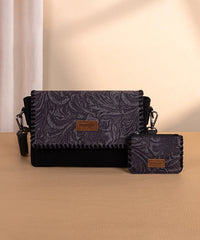 Wrangler floral print purse in BK