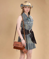 Wrangler floral print purse in BR